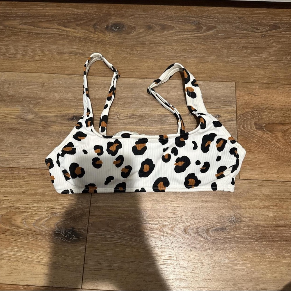 Target Leopard Print Bikini Top